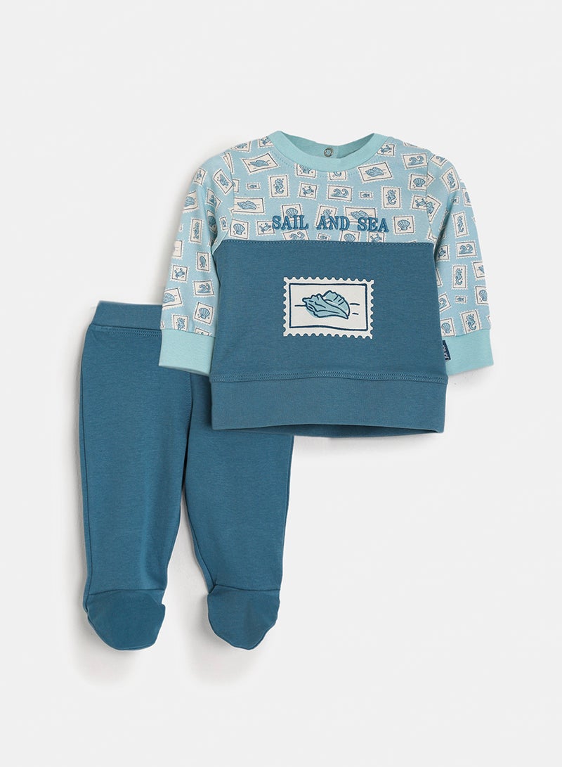 Junior Baby Boys Pyjama Set - Image 1